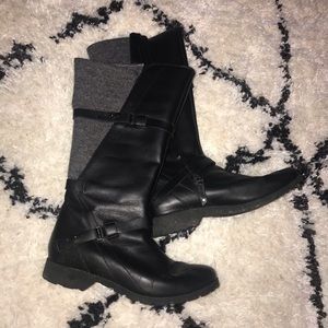 Teva calf-high waterproof leather boots